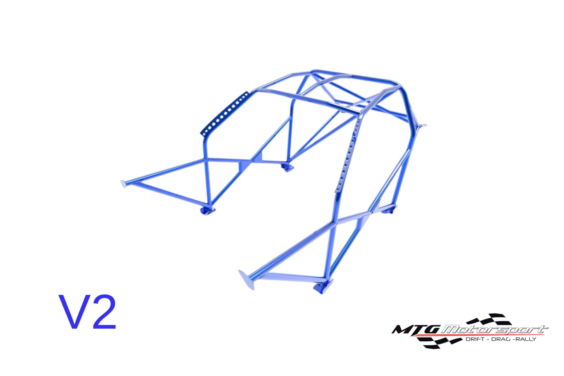 Roll Cage Volvo 242 2 Kapılı Coupe Kaynak İle Montaj V2