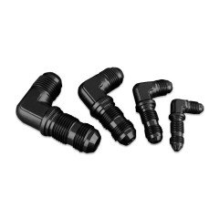 ADAPTER JIC BULKHEAD 90' MALE FUEL HOSE FITTING