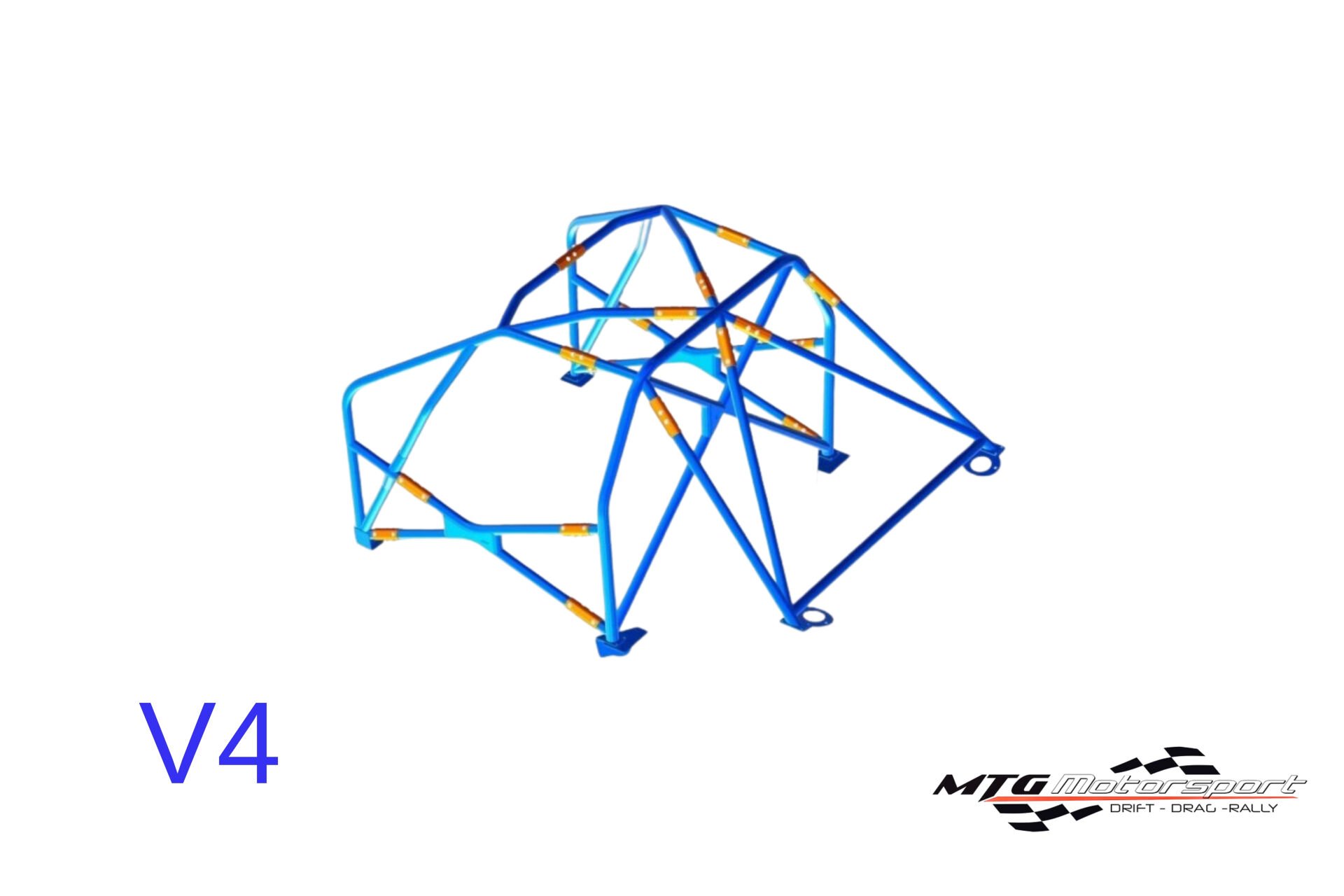 Roll Cage Volvo 242 2 Kapılı Coupe Çok Noktalı Kaynak İle Montaj V4
