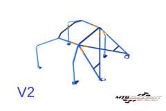 Roll Cage Volvo 745 5 Kapılı Vagon Çıkarılabilir Full Kafes V2