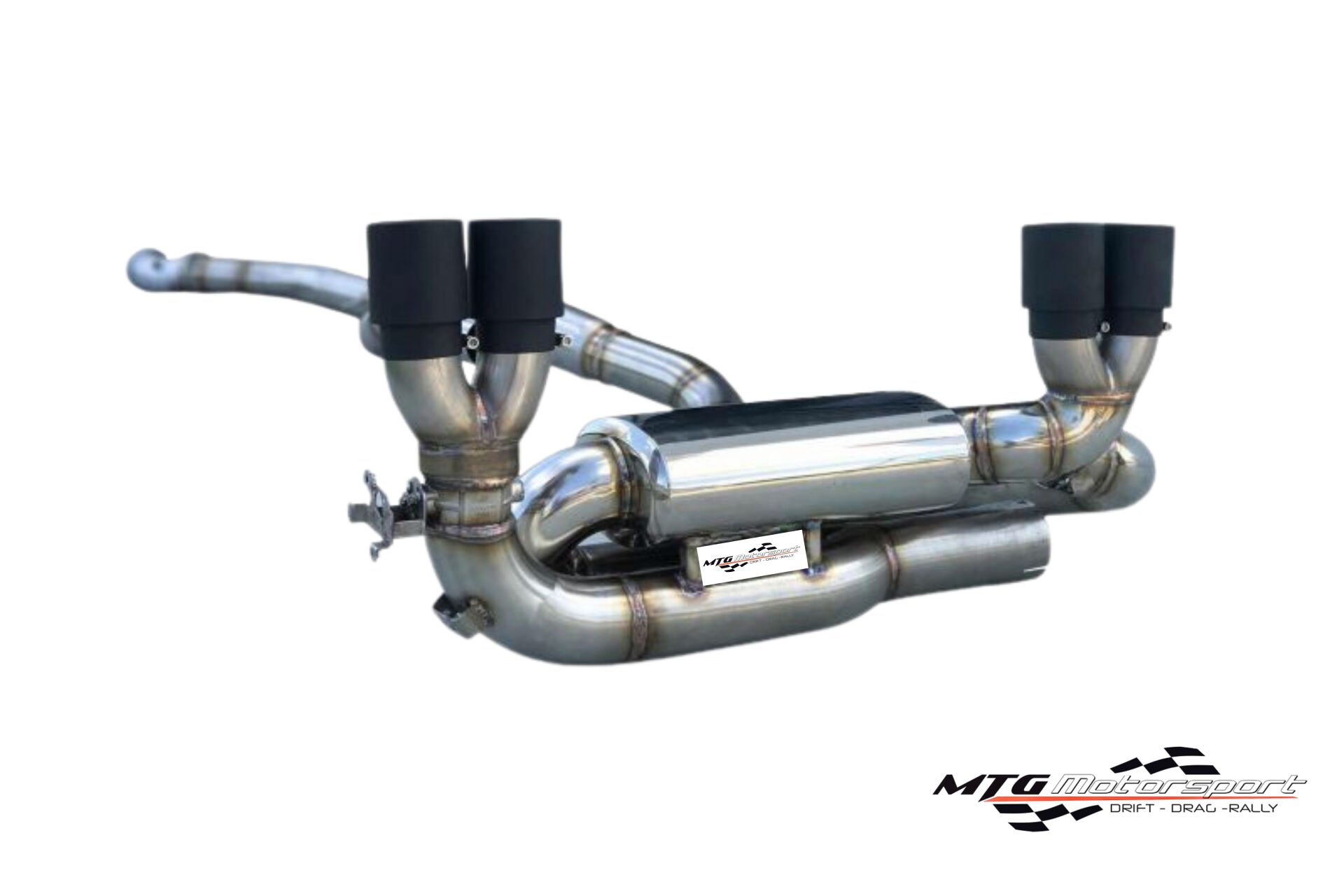 F87 M2C İmza Egzoz Sistemi - Siyah Uçlar