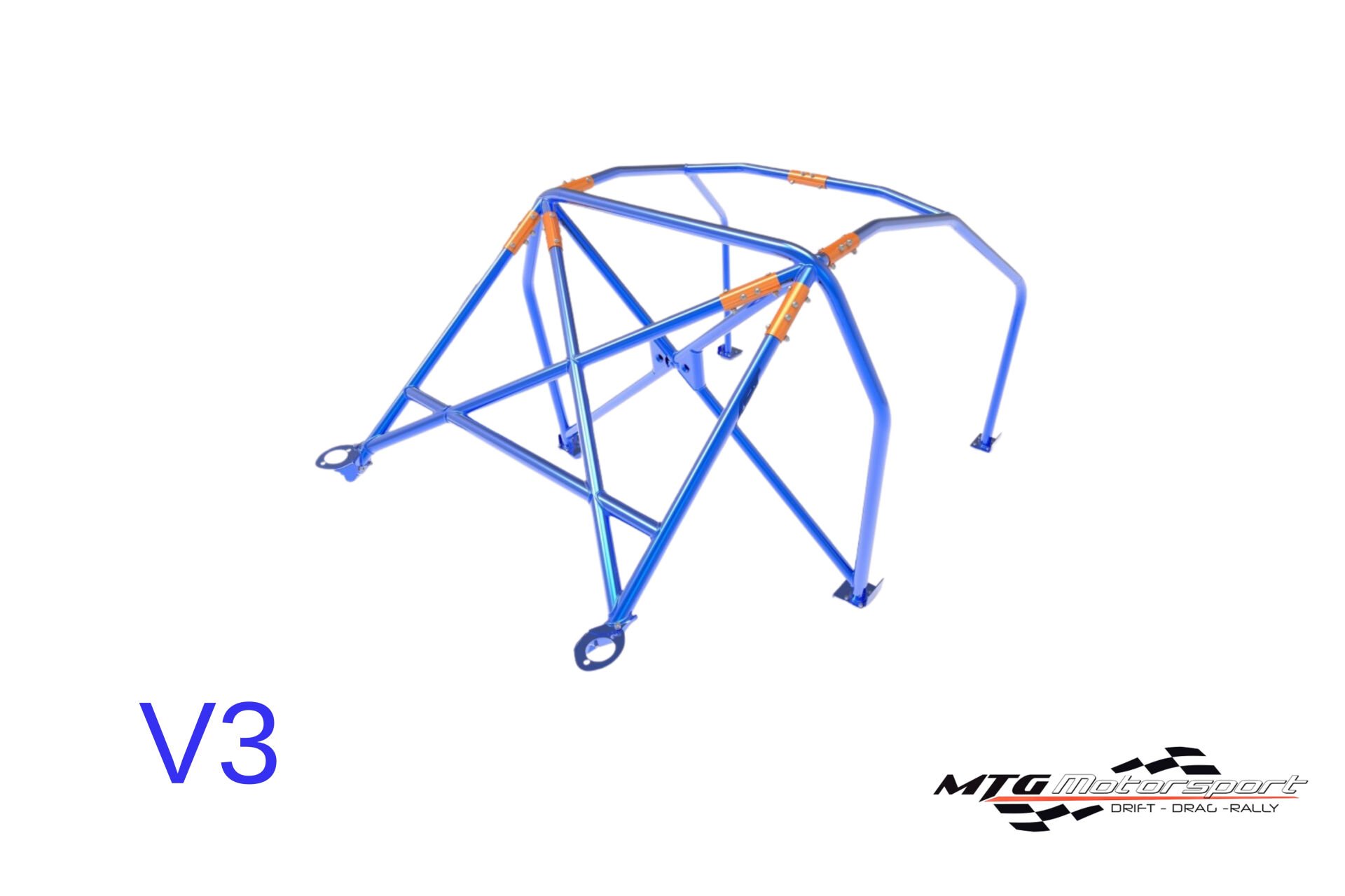 Roll Cage Volvo 745 5 Kapılı Vagon Çıkarılabilir Full Kafes V3