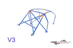 Roll Cage Volvo 745 5 Kapılı Vagon Çıkarılabilir Full Kafes V3