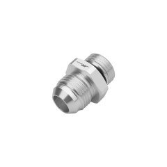 AN-8 AN8 JIC FLARE TO 1/2'' STRAIGHT HOSE STEEL FITTING ADAPTER
