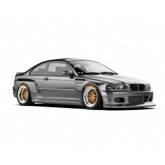 BMW E46 wide body kit