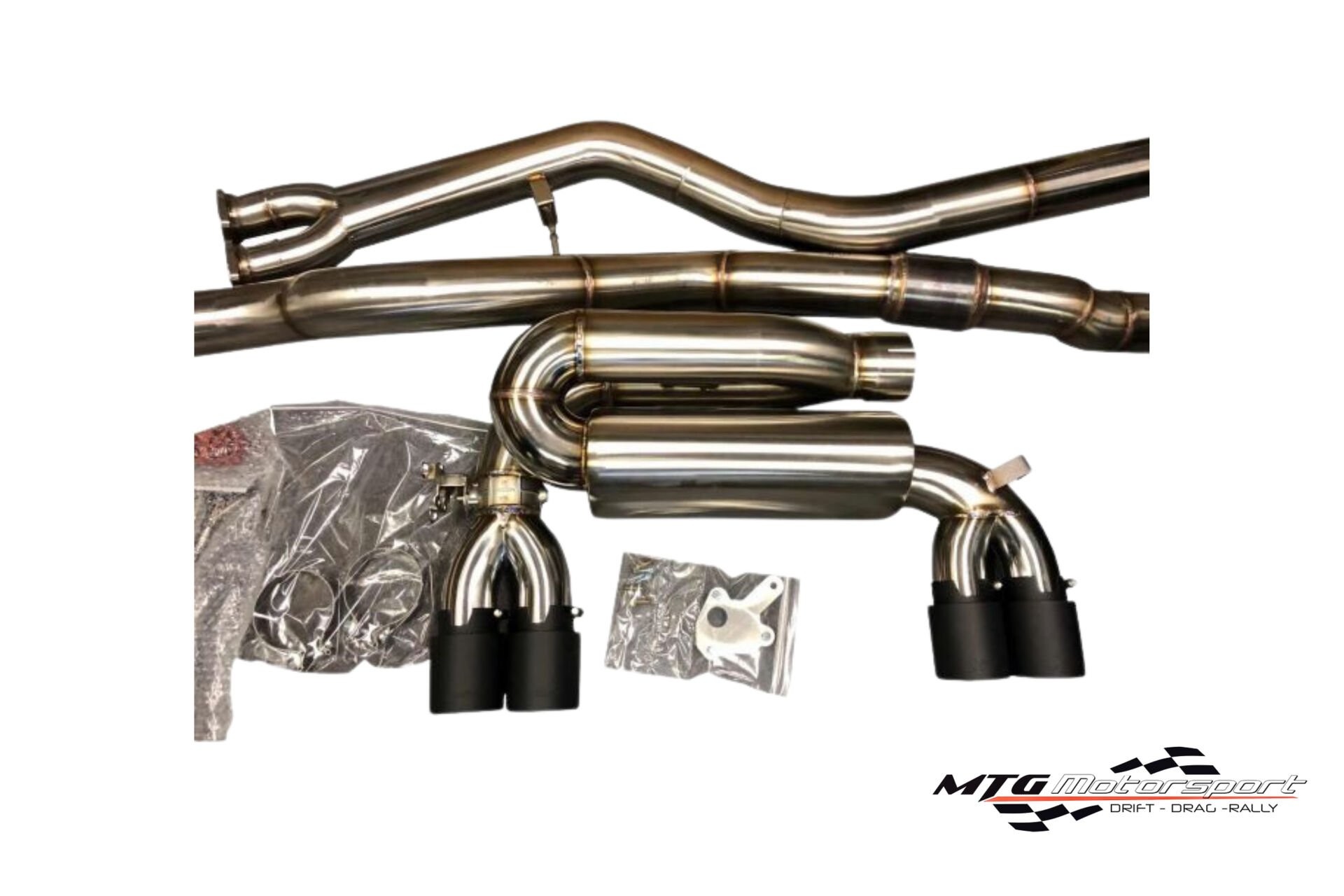 F8X M3/M4 İmza Egzoz Sistemi - Siyah Uçlar