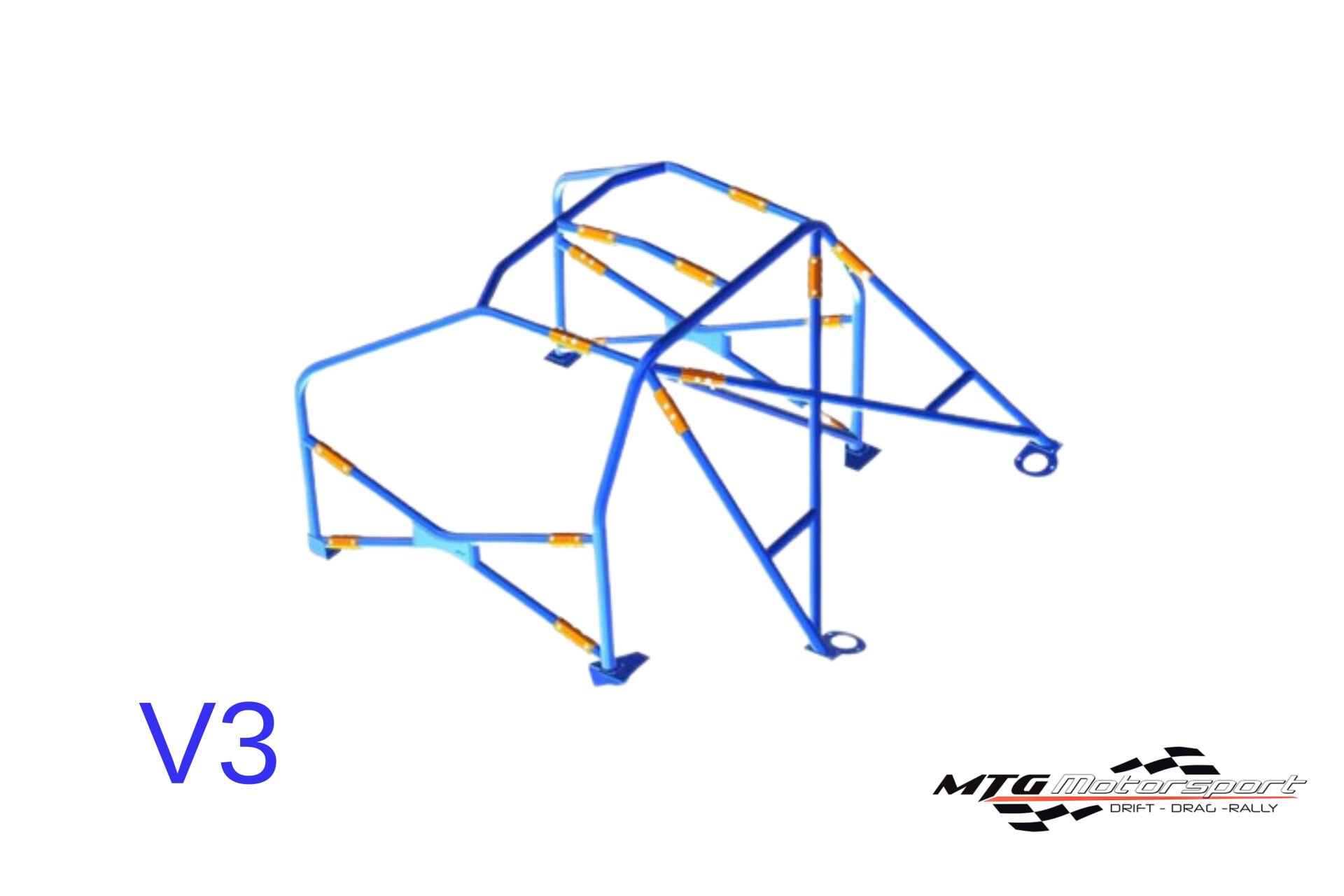 Roll Cage Volvo 745 5 Kapılı Vagon Civata İle Montaj V2