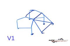 Roll Cage Volvo 745 5 Kapılı Vagon Kaynak İle Montaj V1