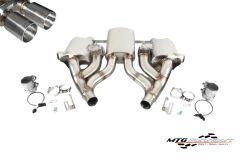 Maad MaxX - F8X BMW M3 & M4 Arka Egzoz Bölümü - 3 Can Subaplı - Fırça Uçları