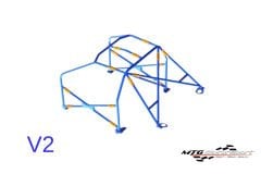 Roll Cage Volvo 745 5 Kapılı Vagon Kaynak İle Montaj V2