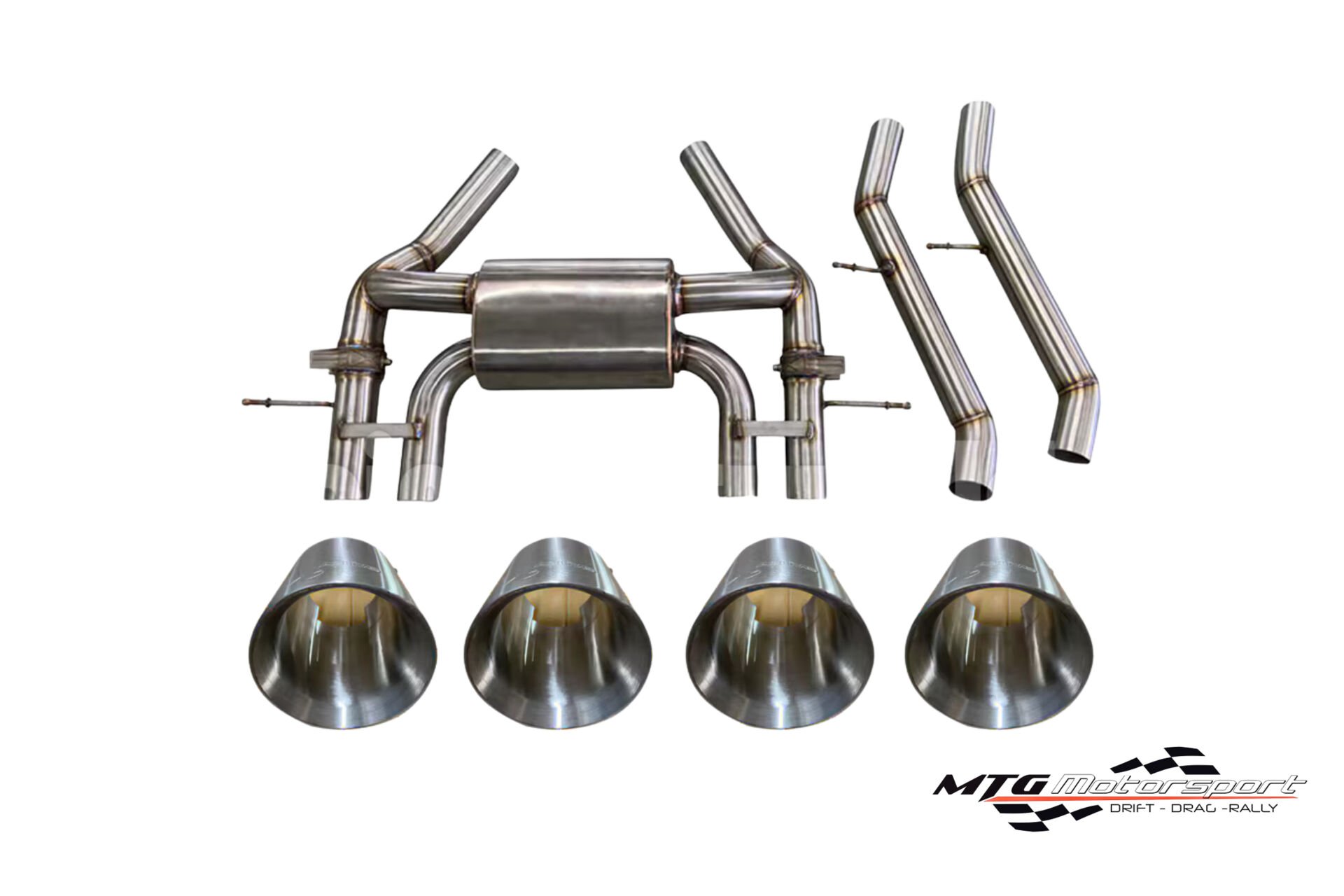 G80/G82 Subaplı Arka Egzoz - Fırça Uçları