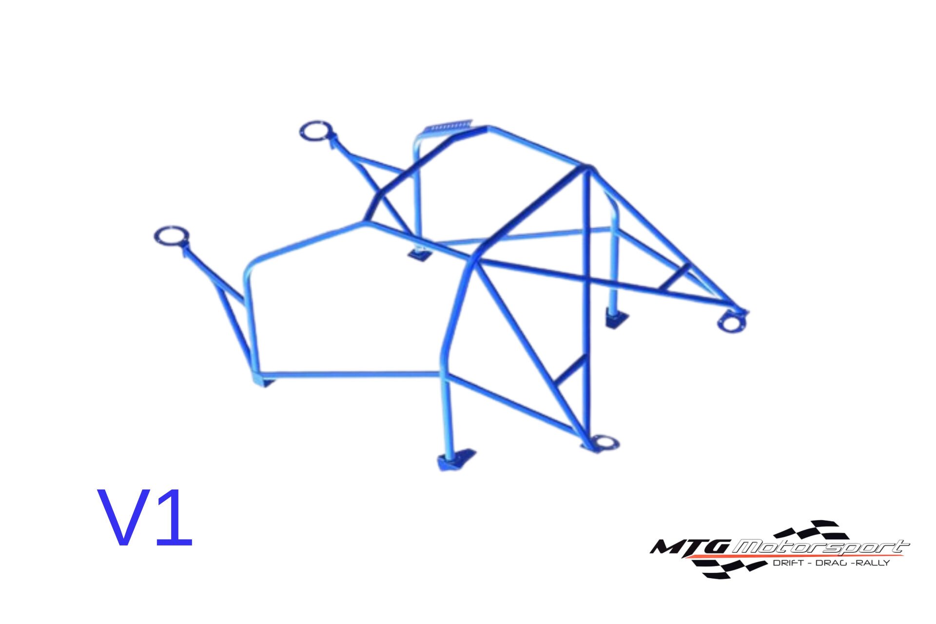 Roll Cage Volvo 745 5 Kapılı Vagon Çok Noktalı Kaynak İle Montaj V1
