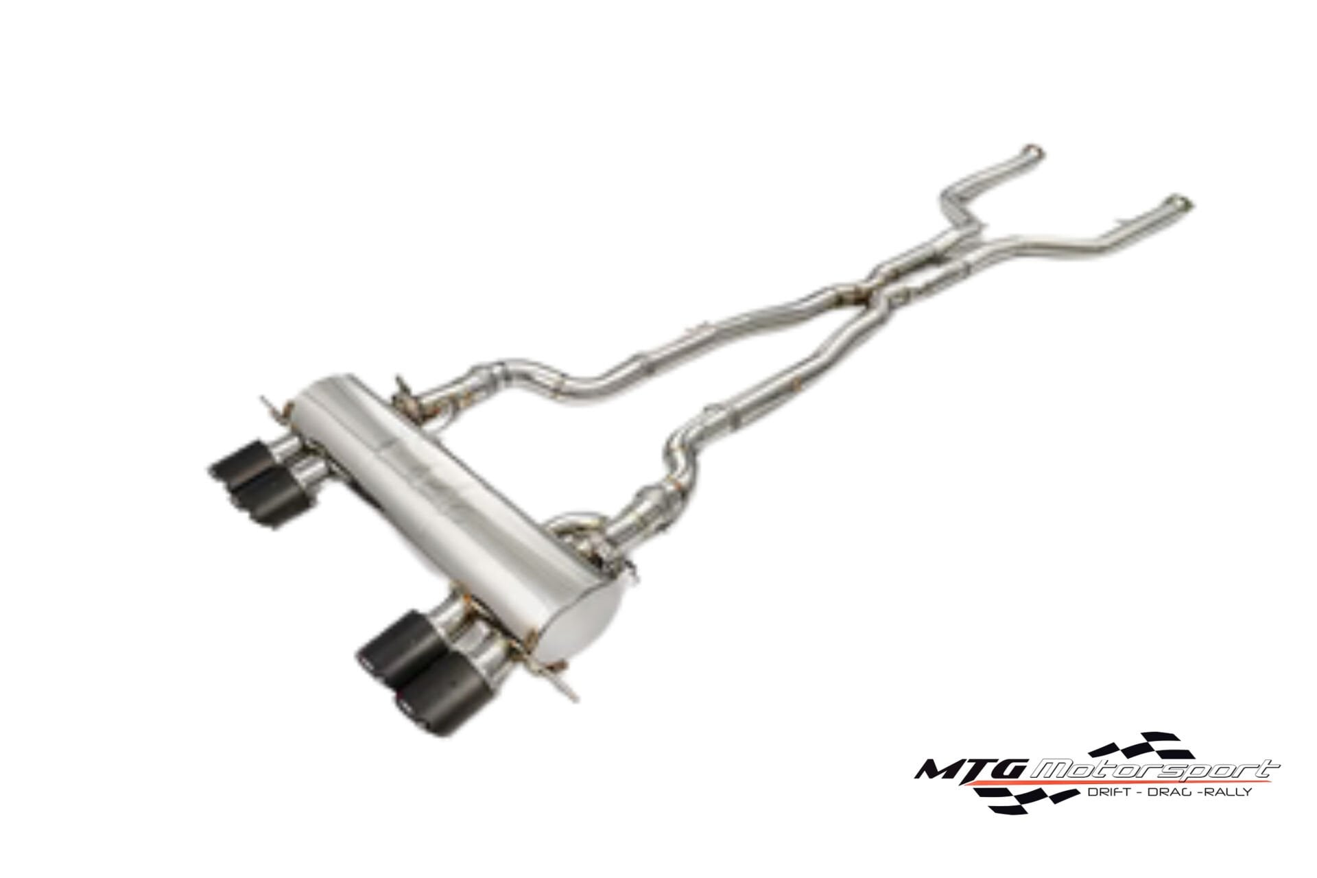 G80/G82 Subaplı Arka Egzoz - Karbon Uçlar