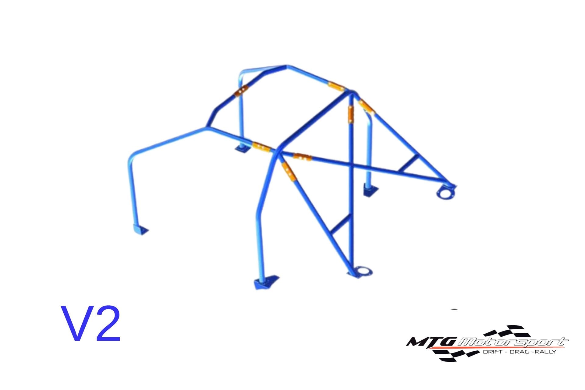 Roll Cage Volvo 745 5 Kapılı Vagon Çok Noktalı Kaynak İle Montaj V2