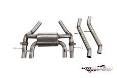 G87 M2 Subaplı Arka Aks - Arka Egzoz - Siyah Uçlar