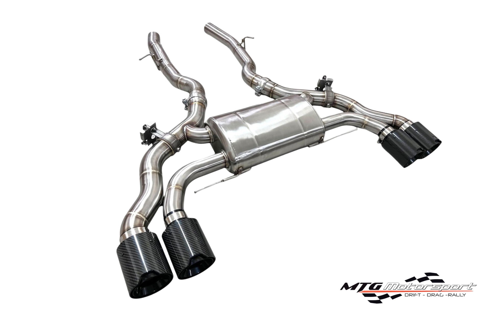 X3M Subaplı Aks - Arka Arka Egzoz - Siyah Uçlar