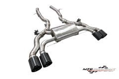 X3M Subaplı Aks - Arka Arka Egzoz - Siyah Uçlar