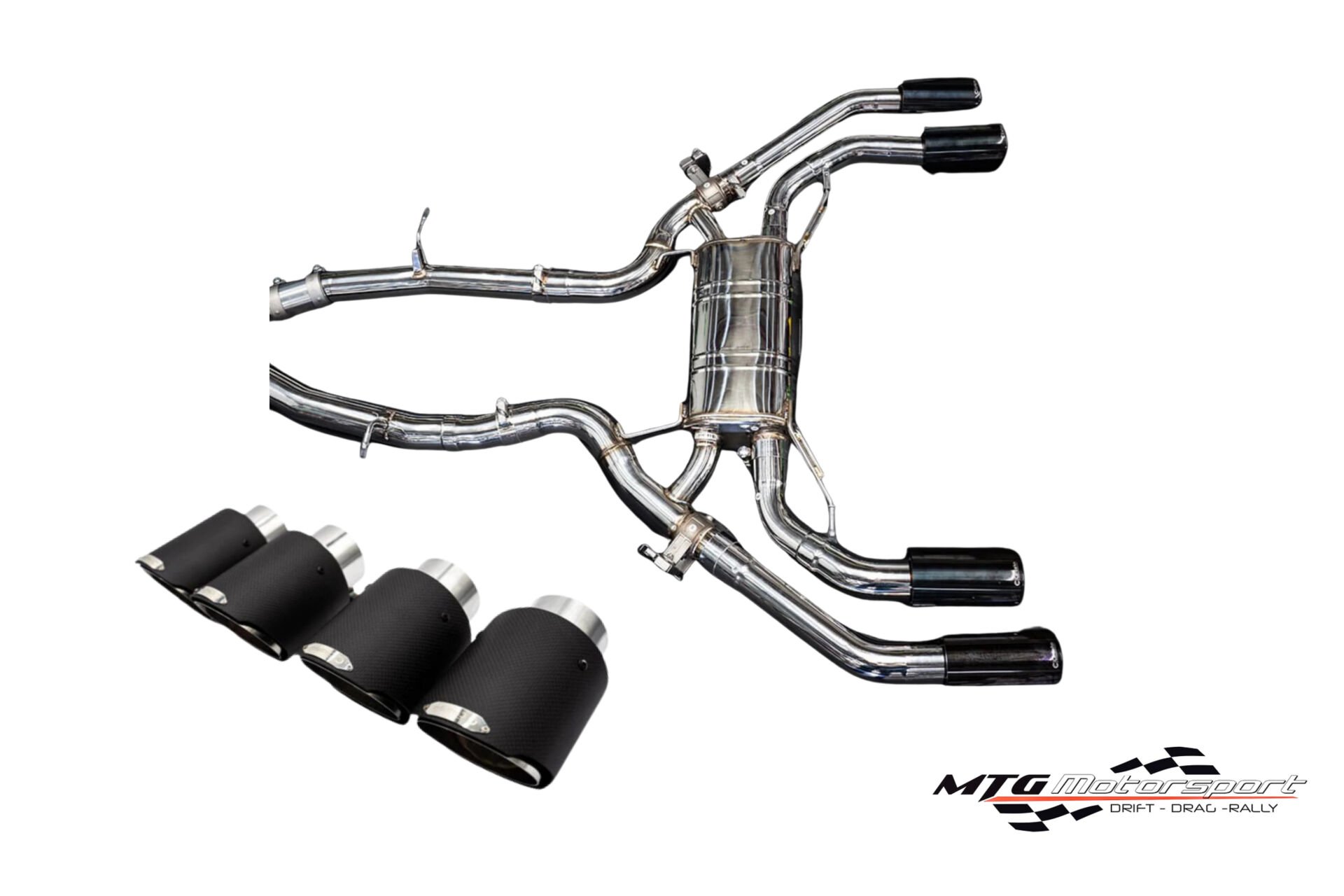 X3M Subaplı Aks - Arka Egzoz - Karbon Uçlar