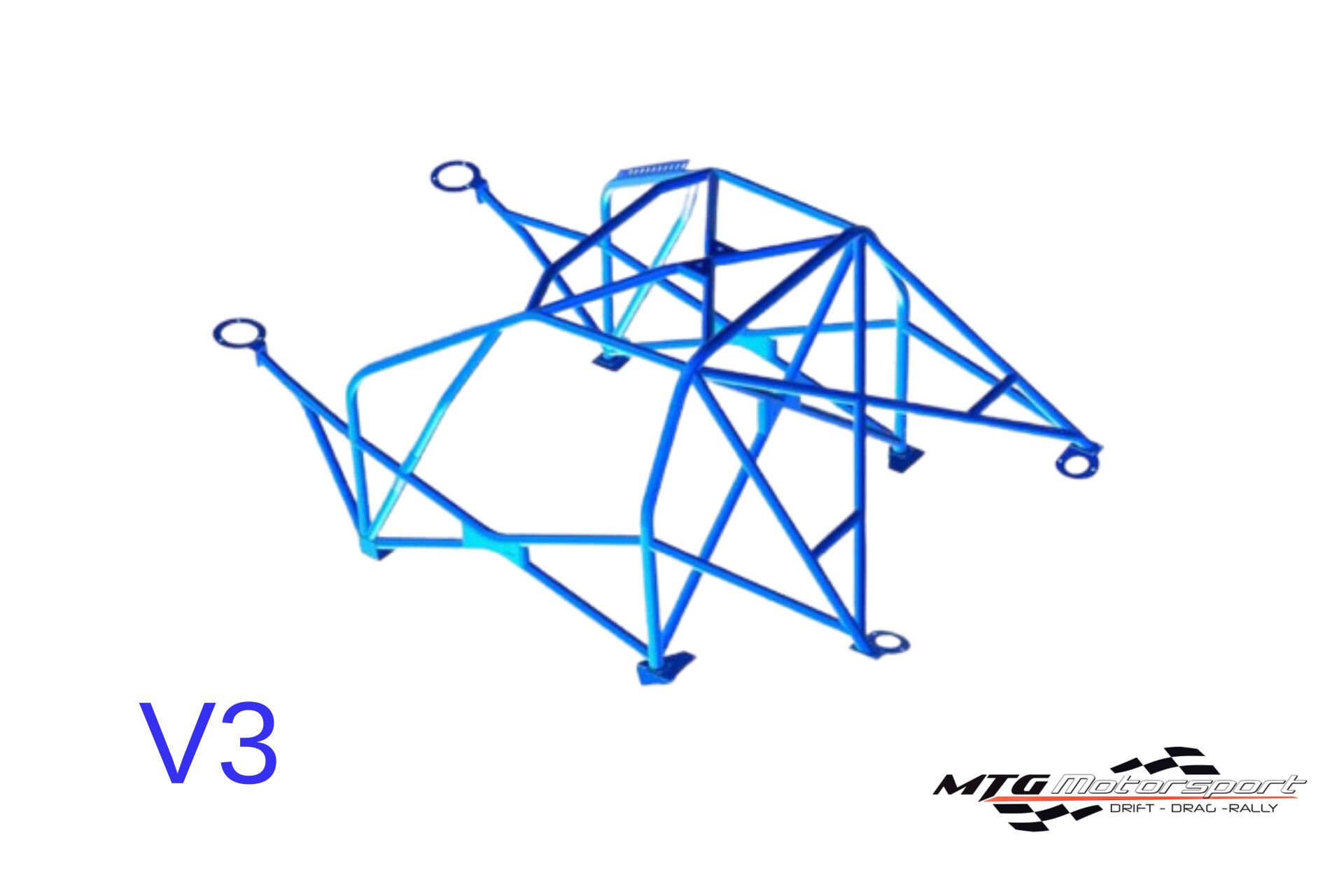 Roll Cage Seat 124 4 Kapılı Sedan Çok Noktalı Kaynak İle Montaj V3