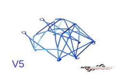 Roll Cage BMW (E30) 3 Serisi 5 Kapılı Touring AWD Kaynak İle Montaj V5 Nascar Drift İçin