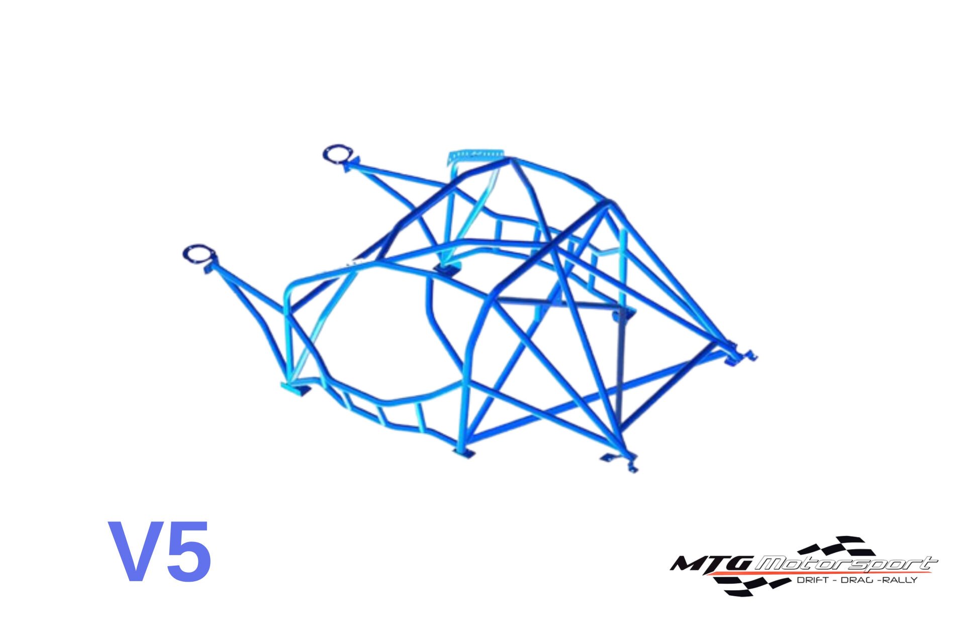 Roll Cage BMW (E30) 3 Serisi 2 Kapılı Coupe RWD Çok Noktalı Kaynak İle Montaj V5 Nascar Drift İçin