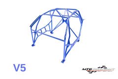 Roll Cage BMW (E30) 3 Serisi 2 Kapılı Coupe AWD Kaynak İle Montaj V4 Nascar Drift İçin