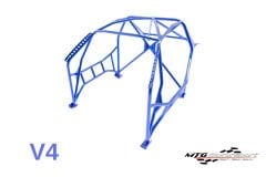 Roll Cage BMW (E36) 3 Serisi 4 Kapılı Sedan RWD Kaynak İle Montaj V4 Nascar Drift İçin