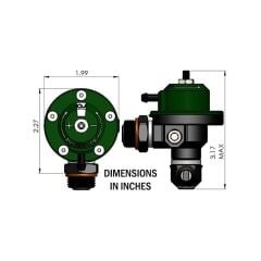 Direkt Montaj Yakıt Basıncı Regülatörü