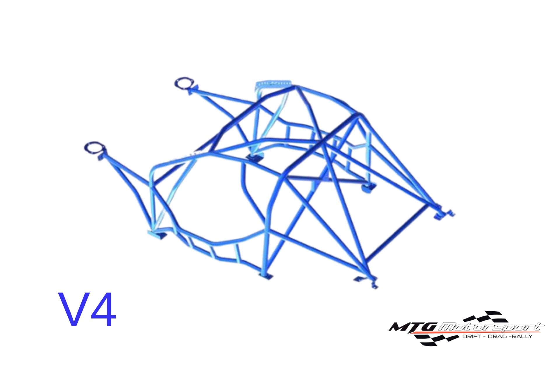 Roll Cage BMW (F87) 2 Serisi 2 Kapılı Coupe RWD Çok Noktalı Kaynak İle Montaj V4 Nascar Drift İçin