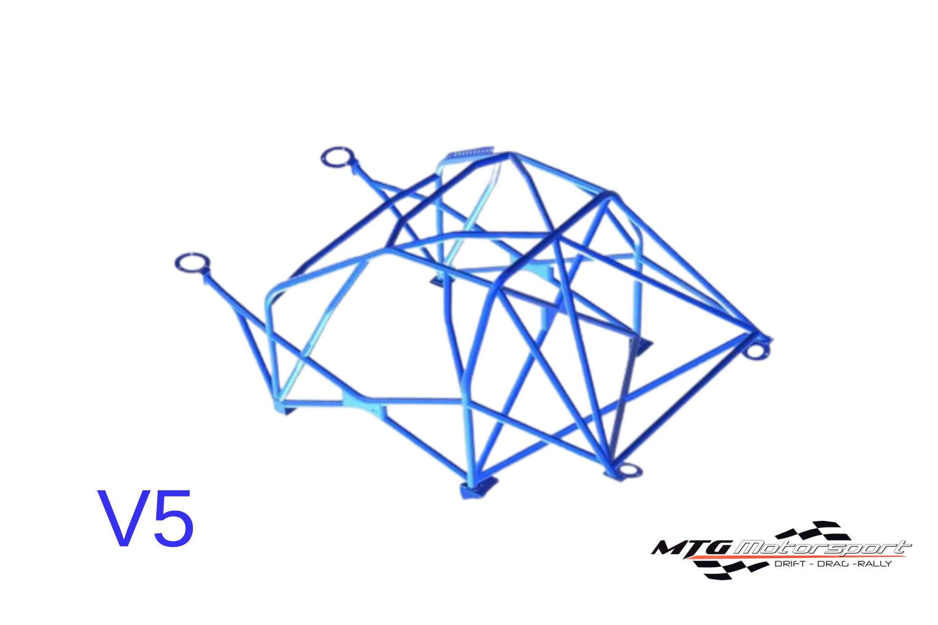 Roll Cage BMW (F87) 2 Serisi 2 Kapılı Coupe RWD Çok Noktalı Kaynak İle Montaj V5 Nascar Drift İçin