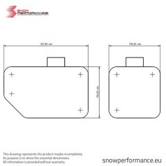 Water Injection 9.5l Trunk Mounting Kit
