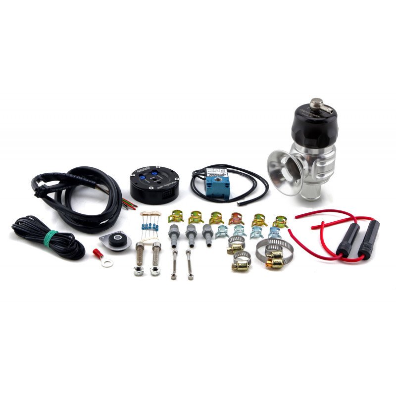 BOV CONTROLLER WITH BLACK TYPE 5 SUPERSONIC BOV
