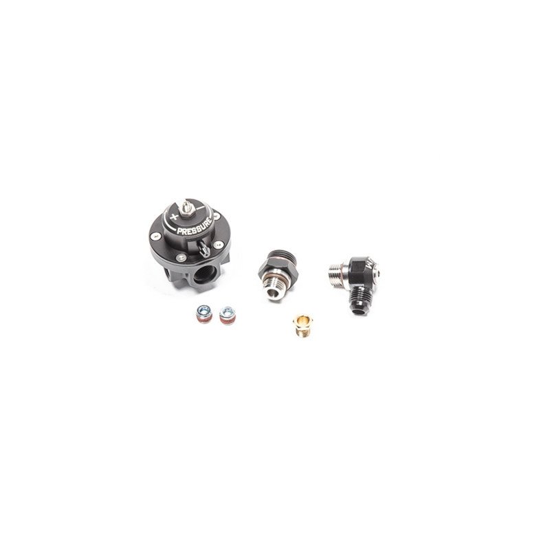 DIRECT MOUNT FUEL PRESSURE REGULATOR RADIUM ENGINEERING 8AN ORB GREEN