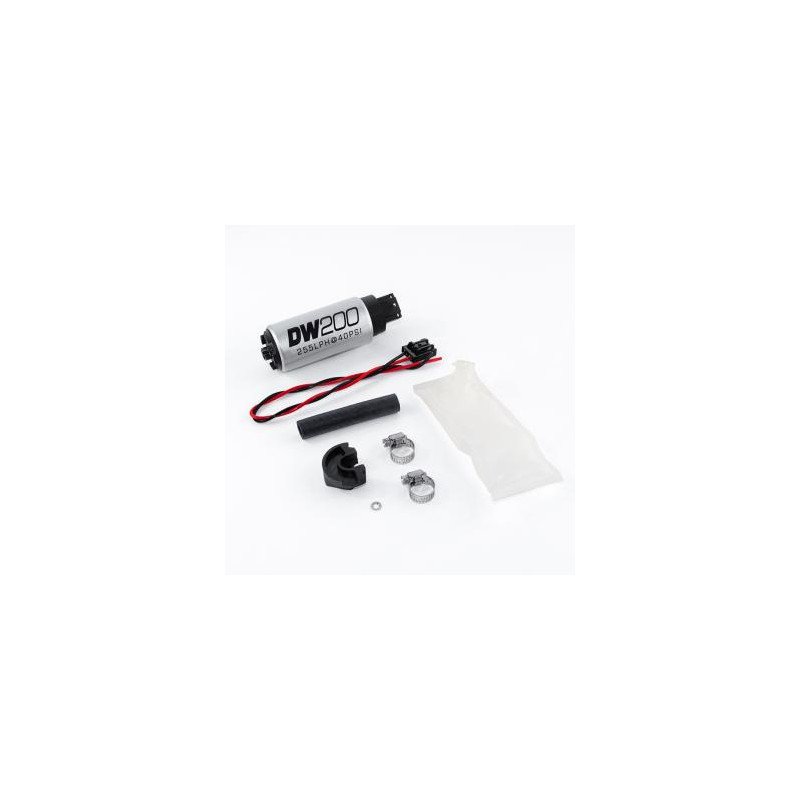 FUEL PUMP DW200 DEATSCHWERKS (255LPH), NISSAN 240/200SX SILVIA 1994-1998 (S14/S15) SR20DET INSTALL KIT 9-1024
