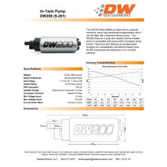 FUEL PRESSURE REGULATOR DEATSCHWERKS, DWR1000 BLACK (2) -8 INLETS, (1) -6 RETURN, 1/8” NPT GAUGE PORT.