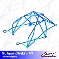 Roll Cage BMW (E92) 3 RWD V3