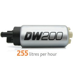 FUEL PUMP DW200 DEATSCHWERKS (255LPH), MAZDA MIATA MX-5 1994-2005 INSTALL KIT 9-0848