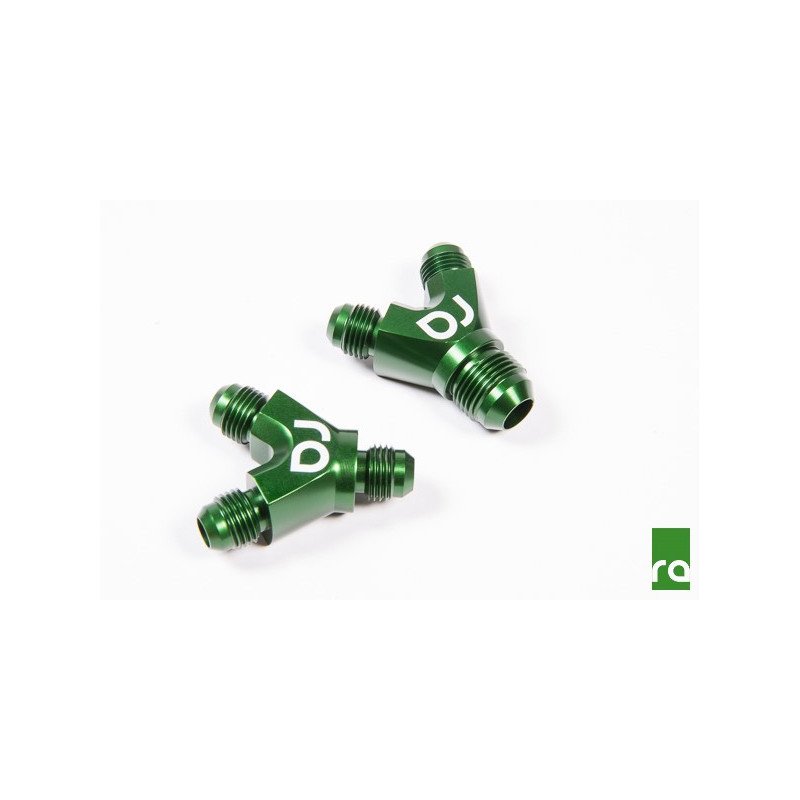 Y-ADAPTER 6AN 6AN 8AN BLOCK FITTINGS RADIUM ENGINEERING
