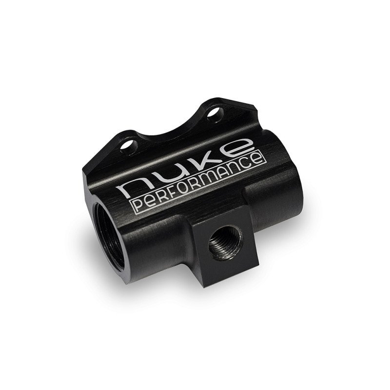 NUKE PERFORMANCE FUEL LINE GAUGE ADAPTOR AN-8 TO 1/8 NPT