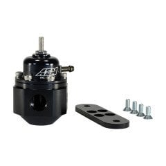 FUEL PRESSURE REGULATOR AEM 1000HP 1,5-10 BAR AN6 BLACK AEM 25-302BK