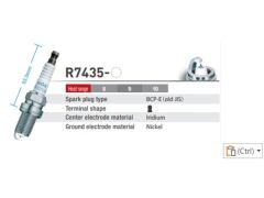 NGK Racing Buji M14 x 19 mm
