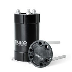 NUKE PERFORMANCE 2G FUEL SURGE TANK 3.0 LITER FOR EXTERNAL FUEL PUMPS