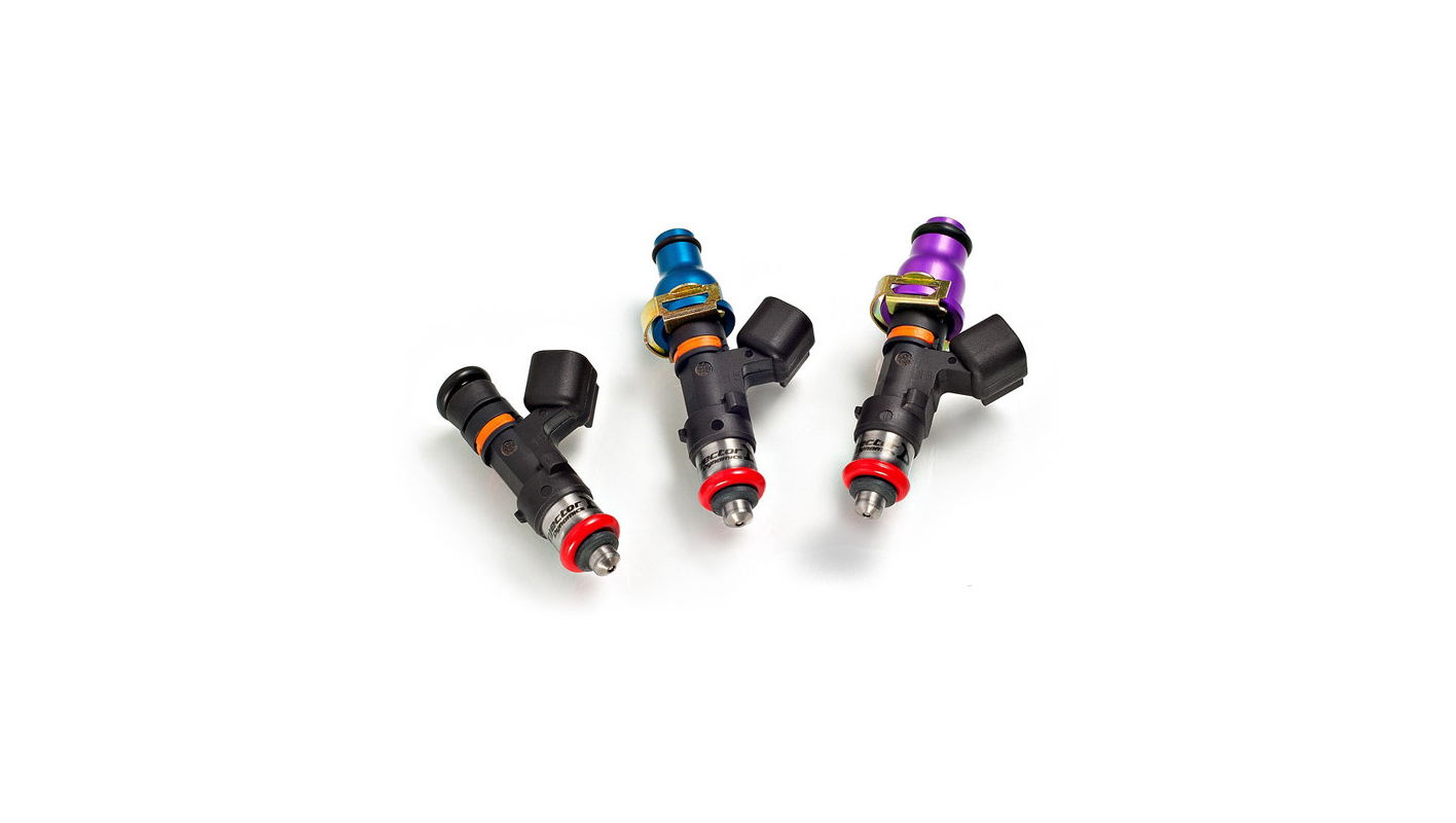 2 FUEL INJECTORS KIT INJECTOR DYNAMICS 1000CC/MIN, MAZDA RX-7 79-86 / RX-7 (INCL. TURBO II) 87-92 / RX-7 93-95 60MM / 11MM (BLUE)