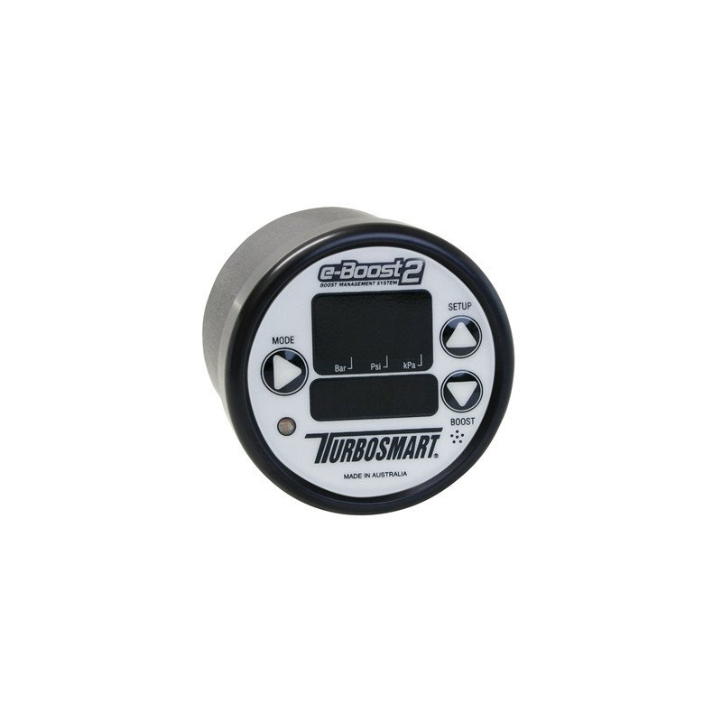 EBC TURBOSMART E-BOOST2 60PSI 60MM WHITE FACE/BLACK BEZEL