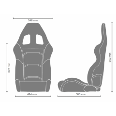 Sparco R500 Bucket Seat Road Legal