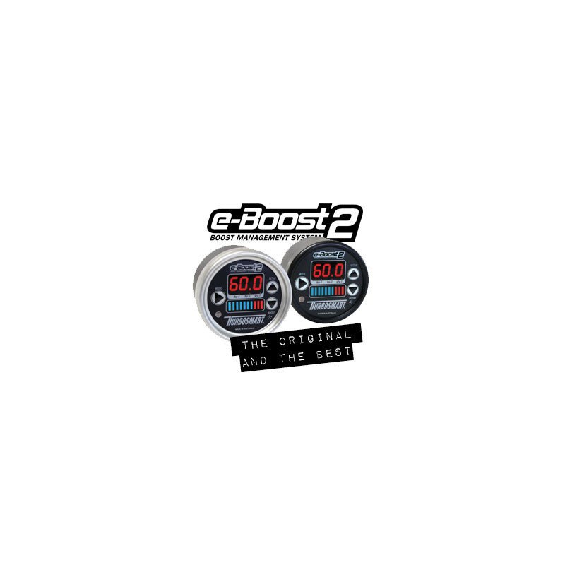EBC TURBOSMART E-BOOST2 60PSI 60MM BLACK FACE/BLACK BEZEL