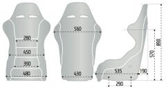 Sparco QRT-C Carbon Bucket Seat FIA