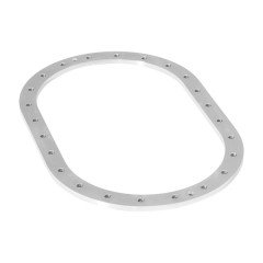 NUKE PERFORMANCE ALUMINIUM FLANGE 24 BOLT PATTERN FOR CFC UNITS