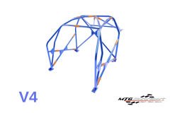 Roll Cage Lexus IS (XE10) 4 Kapılı Sedan Kaynak İle Montaj V4 Nascar Drift İçin