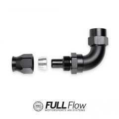 FULL FLOW PTFE HOSE END FITTING 60 DEGREE